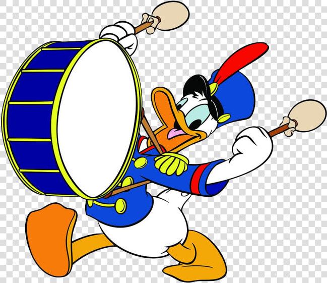 Donald Duck Band Clipart  amp  Clip Art Images   Donald Duck Marching Band  HD Png DownloadTransparent PNG