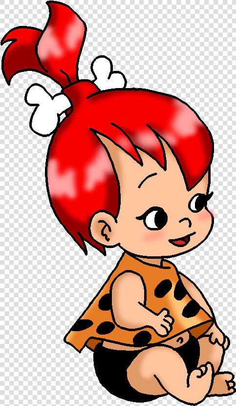 Pebble Clipart Flintstone Cute   Pebbles Flintstone Png  Transparent PngTransparent PNG