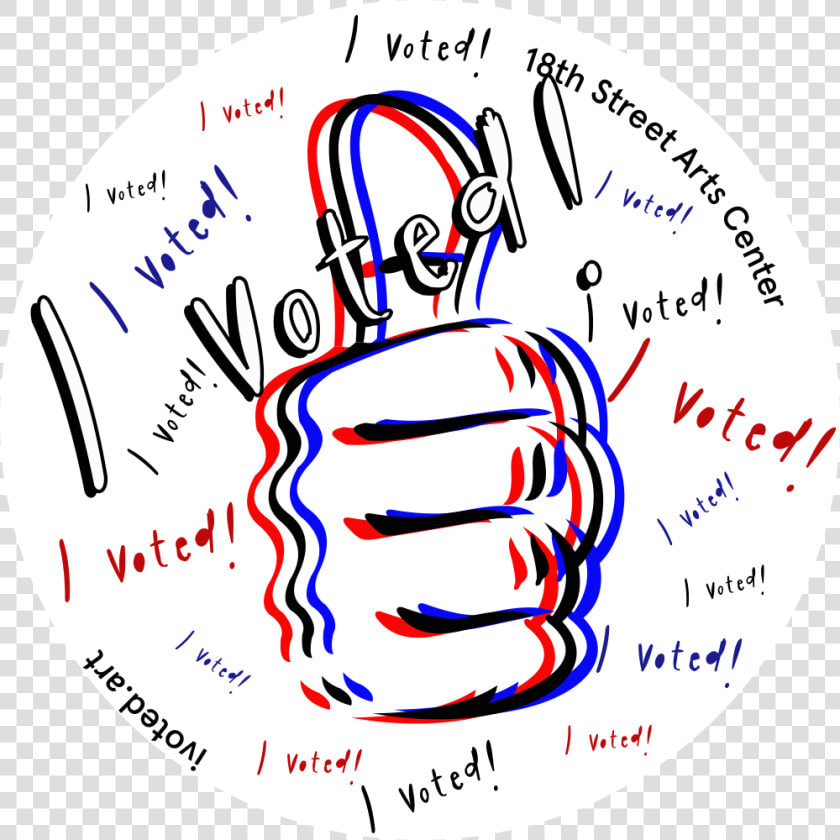 Transparent I Voted Sticker Png   Illustration  Png DownloadTransparent PNG