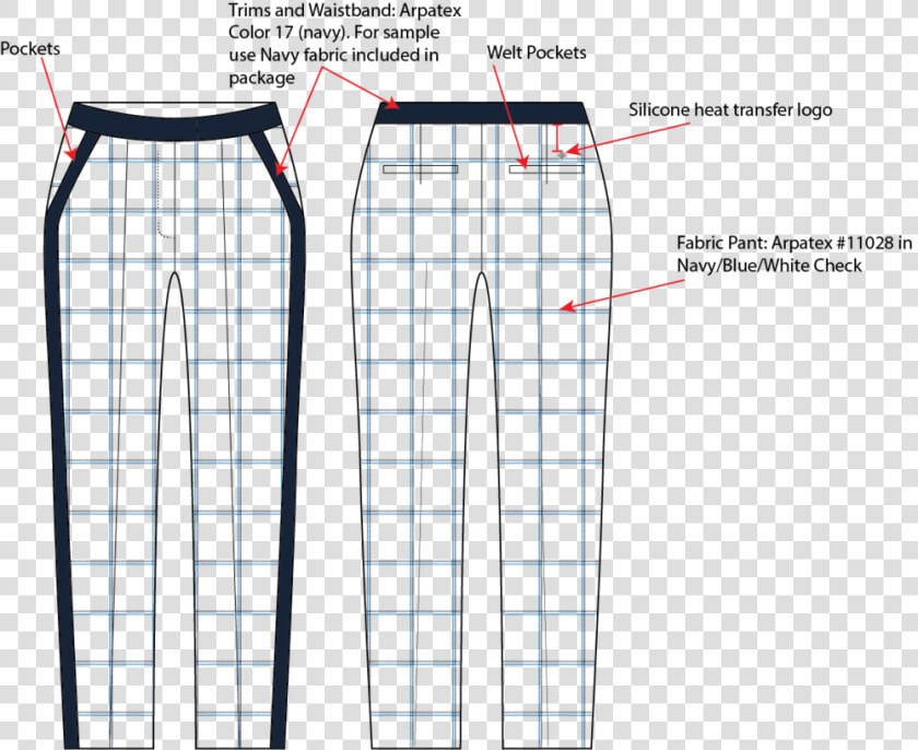 P024 Side Stripe Golf Pant   Pattern  HD Png DownloadTransparent PNG