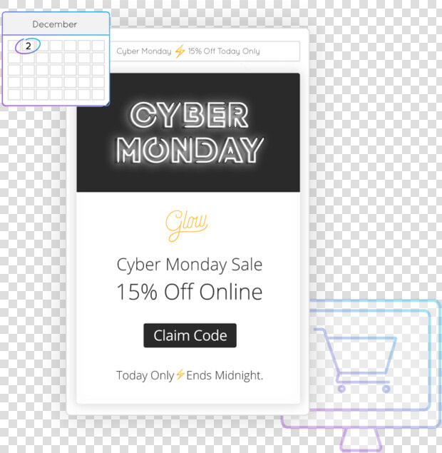 Black Friday Cyber Monday Holiday Email Flow  HD Png DownloadTransparent PNG