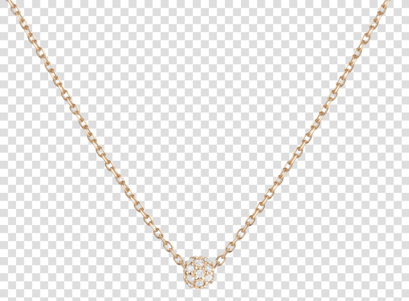 Diamond Ball Pendant   14 Karat Gold D Initial Necklace  HD Png DownloadTransparent PNG