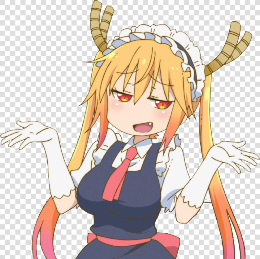 Hallelujah New Flairs Are On The Horizon  hype And   Tohru Dragon Maid Smug  HD Png DownloadTransparent PNG