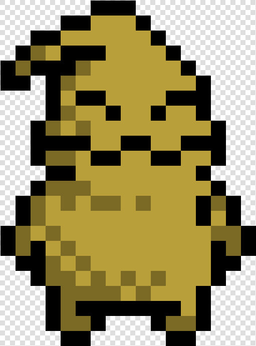 Oogie Boogie 16 Bit Boo Mario   Nightmare Before Christmas Pixel Art  HD Png DownloadTransparent PNG