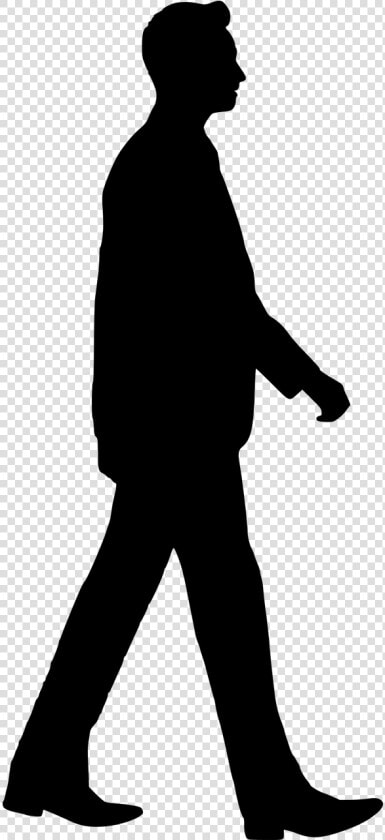 Silhouette Walking Man Free Picture   Silhouette Of A Person Walking  HD Png DownloadTransparent PNG