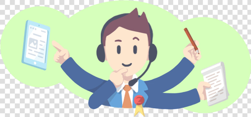 Customer Satisfaction Skills   Cartoon  HD Png DownloadTransparent PNG