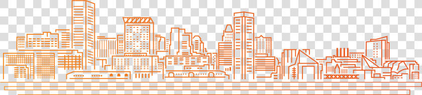 Skyline   Transparent Cartoons   Baltimore Skyline Line Free  HD Png DownloadTransparent PNG