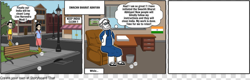 Cartoons On Swachh Bharat  HD Png DownloadTransparent PNG