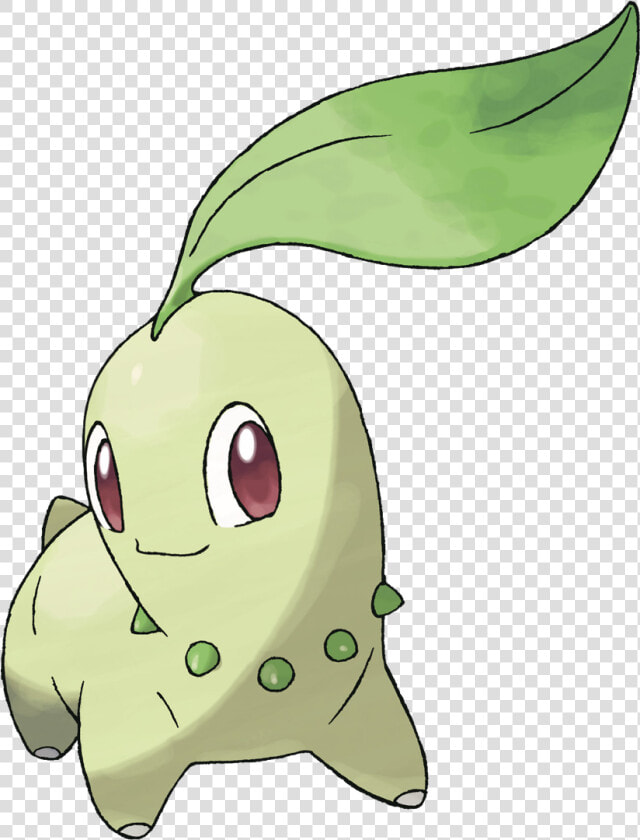 1 122 Common Pokemon Xy Breakpoint M nm English X4   Chikorita Png  Transparent PngTransparent PNG