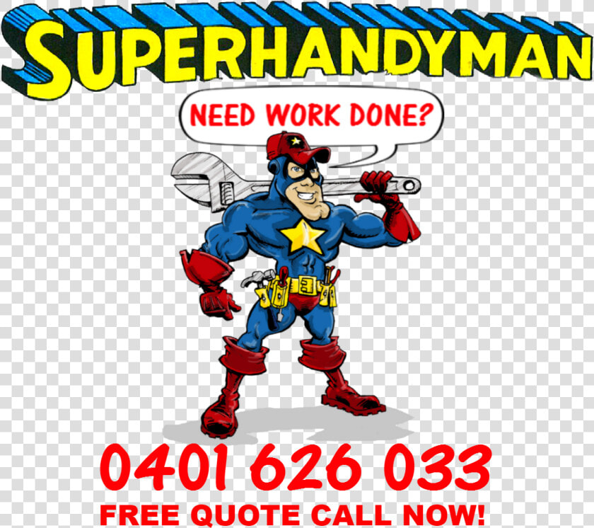 Super Handyman Tm   Super Handyman  HD Png DownloadTransparent PNG