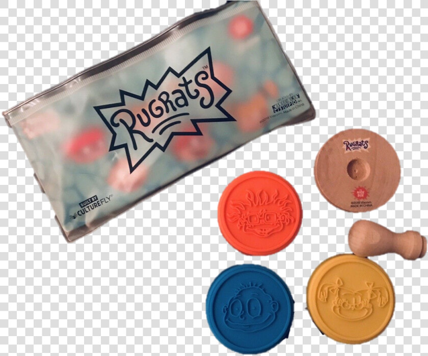 Nick Box Exclusive Rugrats Cookie   Play Doh Stamps   Coin Purse  HD Png DownloadTransparent PNG