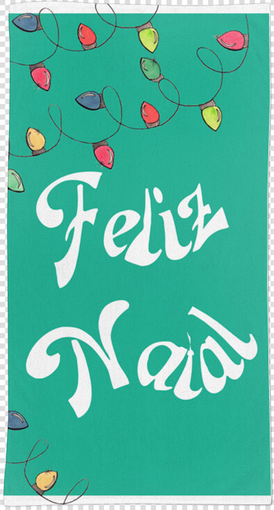 Toalha Feliz Natal De Thais Melona   Christmas Day  HD Png DownloadTransparent PNG