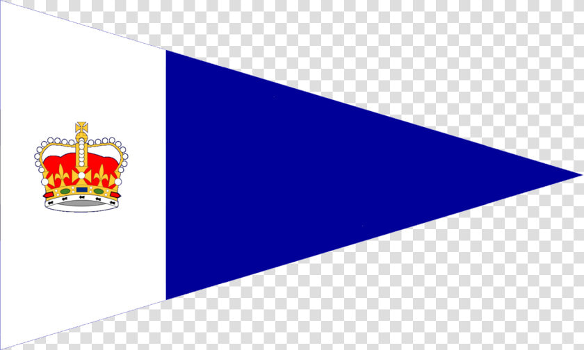 Burgee Of The Royal Queensland Yacht Squadron  HD Png DownloadTransparent PNG