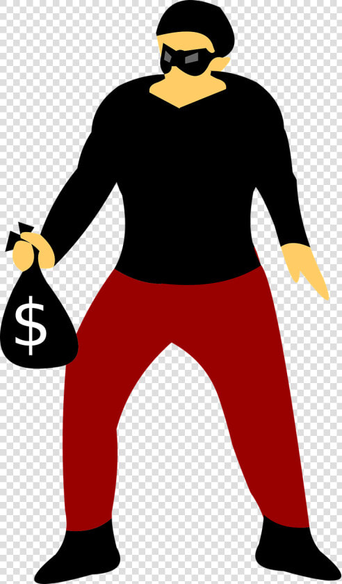 Robber Criminal Burglar   Transparent Cartoons  HD Png DownloadTransparent PNG