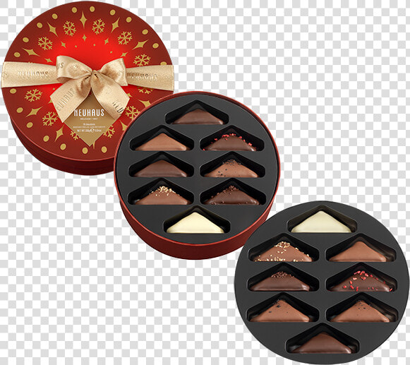 Neuhaus Chocolate 16 piece Winter Irresistible Round  HD Png DownloadTransparent PNG