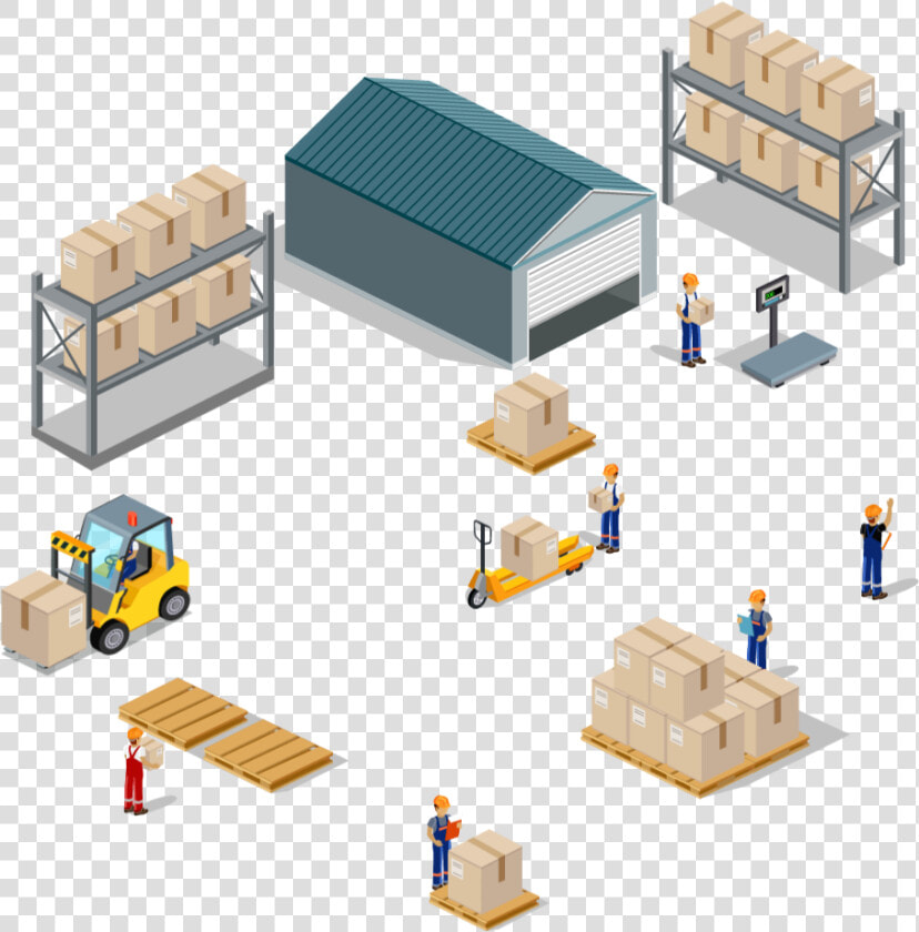 Transparent Warehouse Png   Warehouse Process Icon  Png DownloadTransparent PNG