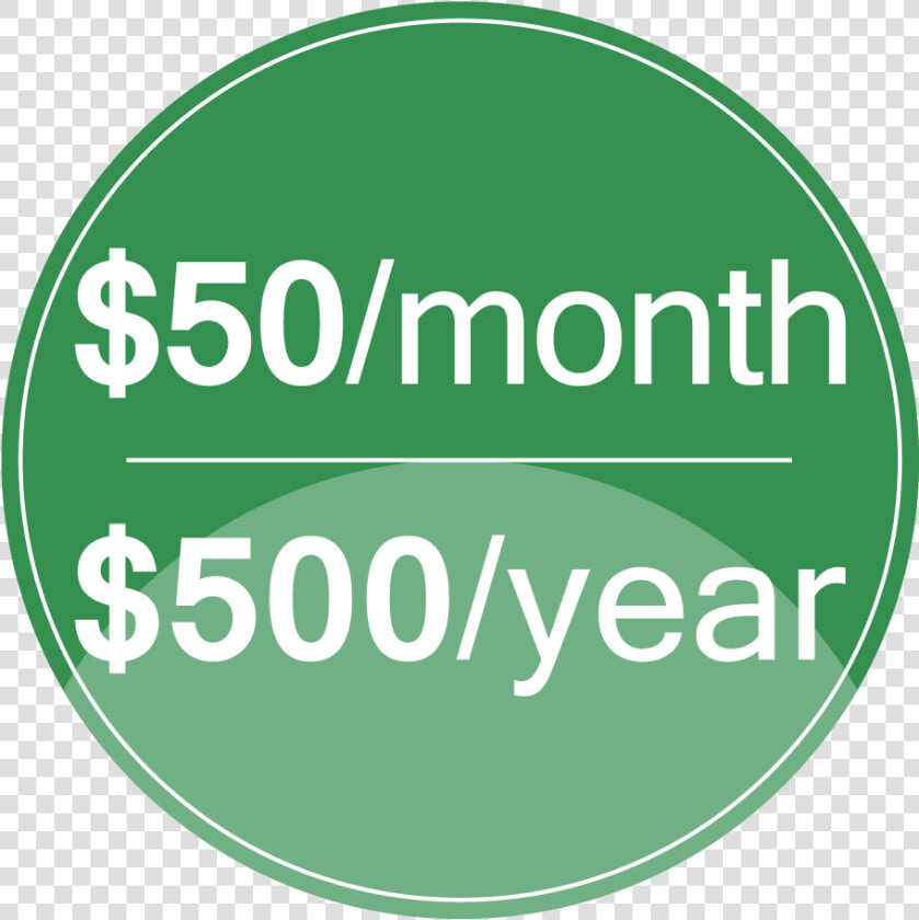  50   Month Membership   Circle  HD Png DownloadTransparent PNG