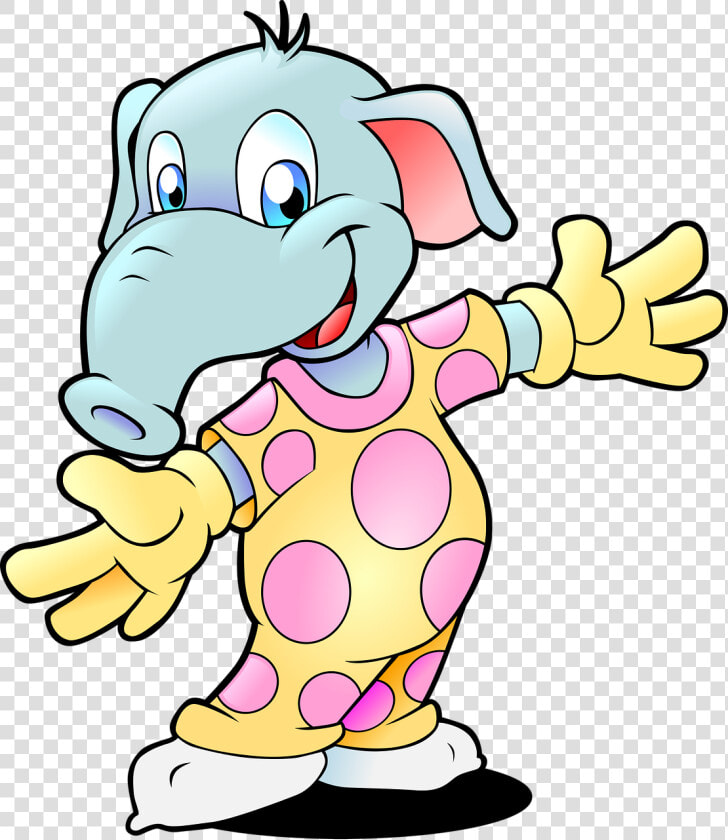 Anthropomorphized Animals  Elephant  Pajamas  Pyjama   Elephant Pajamas Clipart  HD Png DownloadTransparent PNG