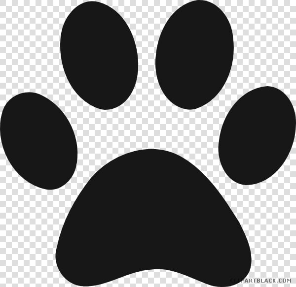 Awesome Paw Print Animal Free Black White Clipart Images   Bear Paw Clipart  HD Png DownloadTransparent PNG