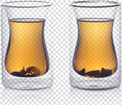 Double Walled Turkish Tea Glass  HD Png DownloadTransparent PNG