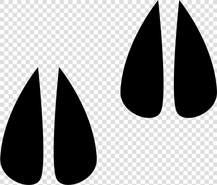 Hoof Prints   Pegada De Porco Png  Transparent PngTransparent PNG