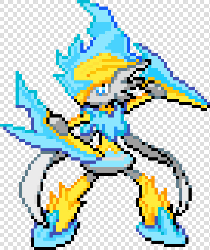 Delta Mega Gallade   Pokemon Mega Gallade Pixel Art  HD Png DownloadTransparent PNG