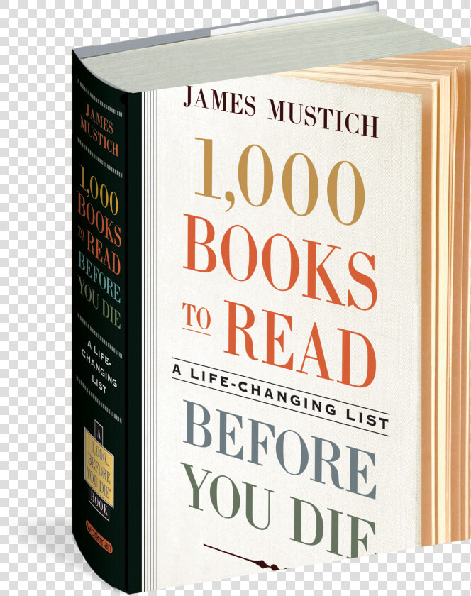 Cover   1000 Books To Read Before You Die Mustich  HD Png DownloadTransparent PNG