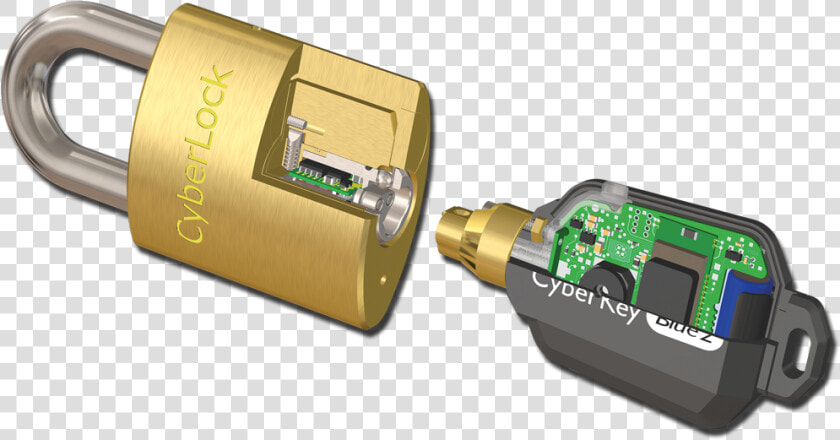 Padlock And Cyberkey   Cyberlock  HD Png DownloadTransparent PNG