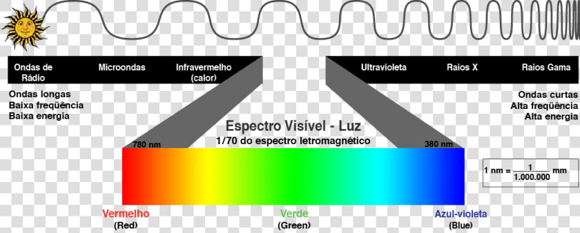 Espectro De Luz Visível  HD Png DownloadTransparent PNG