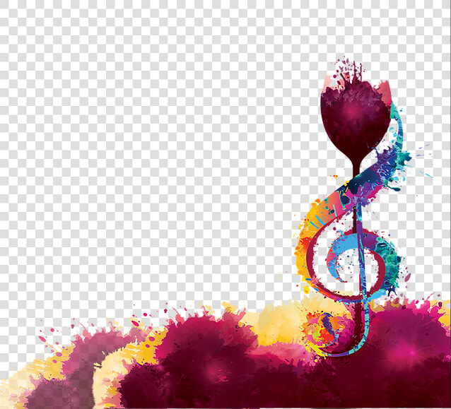 Colorful Border And Music Note   Colorful Music Note Border  HD Png DownloadTransparent PNG