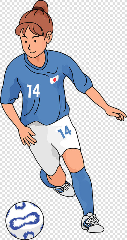 Female Soccer Player Sports Clipart   Soccer Player Clipart  HD Png DownloadTransparent PNG