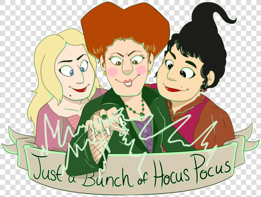 Hocus Pocus By Itsaaudra d9fxfkj   Hocus Pocus Sisters Clipart  HD Png DownloadTransparent PNG