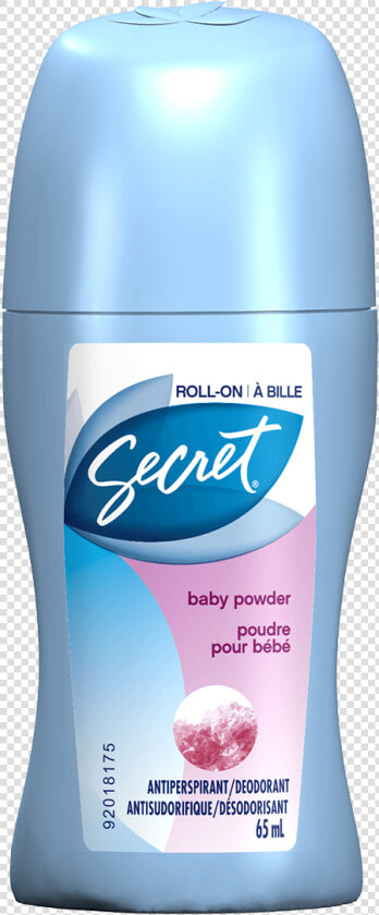 Original Roll on  Baby Powder   Secret Deodorant Roll On Png  Transparent PngTransparent PNG