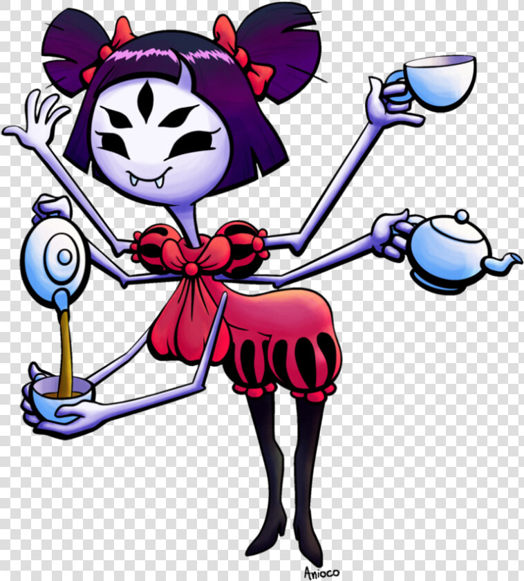 Muffet   Cartoon  HD Png DownloadTransparent PNG