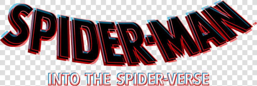 0mwrwiu   Spider Man Into The Spider Verse Title Png  Transparent PngTransparent PNG