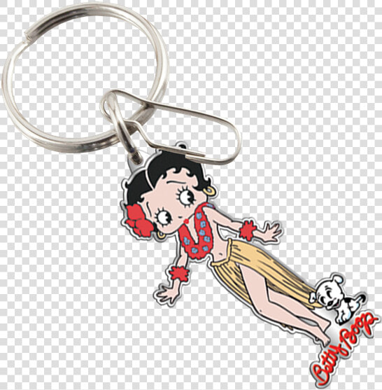 Picture Of Betty Boop Aloha Enamel Key Chain   Betty Boop Keychain  HD Png DownloadTransparent PNG