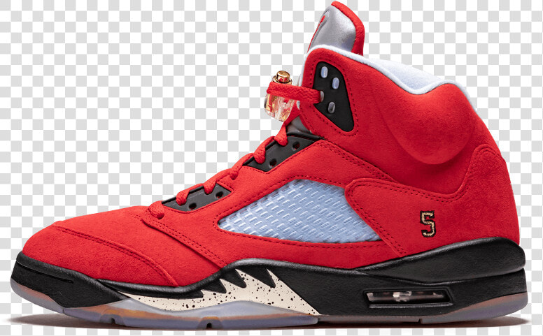 Air Jordan 5 Trophy Room   Air Jordan 5 Trophy Room Red  HD Png DownloadTransparent PNG