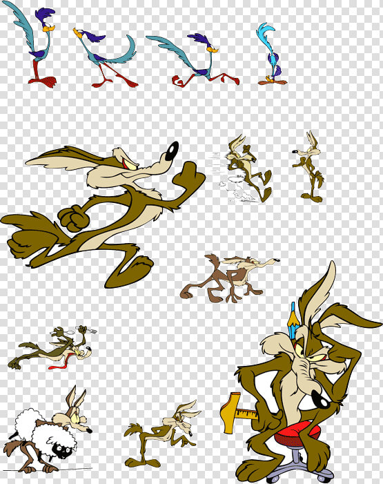 Transparent Runner Vector Png   Road Runner Cartoon  Png DownloadTransparent PNG