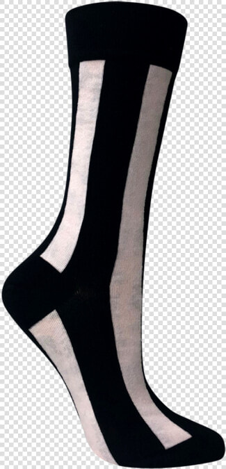 Vertical Striped White Socks   Sock  HD Png DownloadTransparent PNG