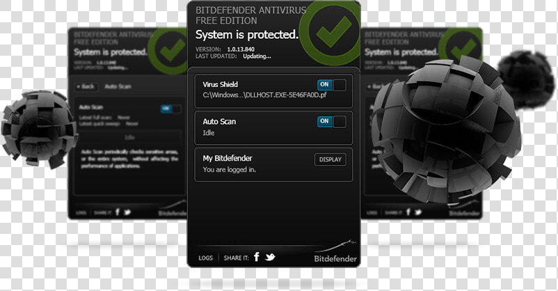 Bitdefender Free Edition 2019  HD Png DownloadTransparent PNG