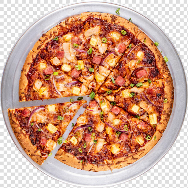 Bbq Chicken Pizza Png  Transparent PngTransparent PNG