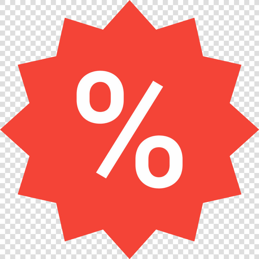 It S A Circular Shape With Triangular Points On All   Discount Icon Vector Png  Transparent PngTransparent PNG