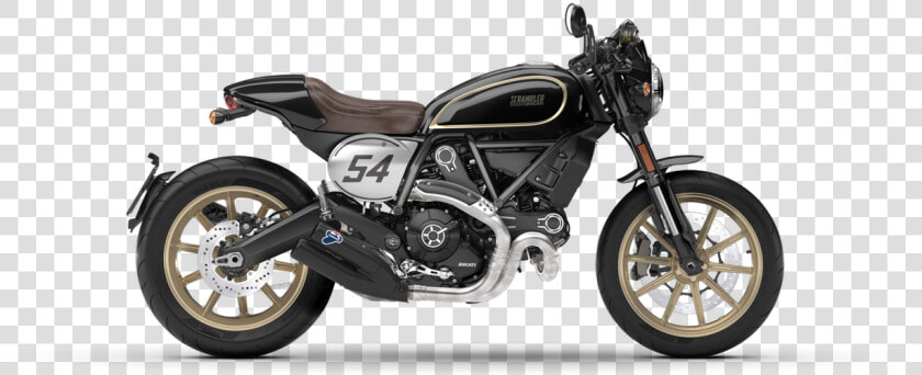 Transparent Motorcycle Standard Style   Ducati Scrambler Cafe Racer 2019  HD Png DownloadTransparent PNG