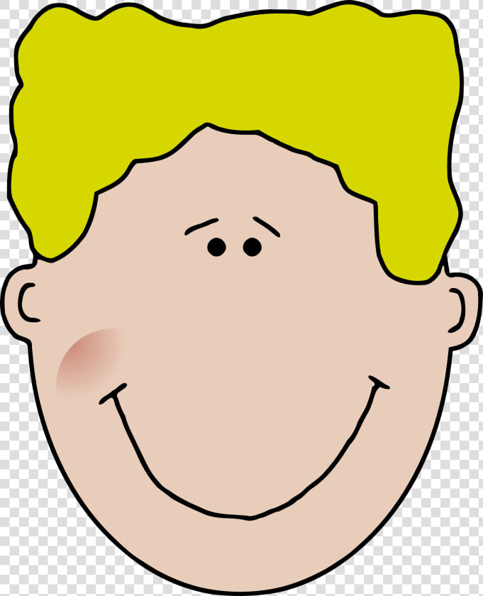 Boy Face Happy Child Young Kid   Happy Child Face Clipart  HD Png DownloadTransparent PNG