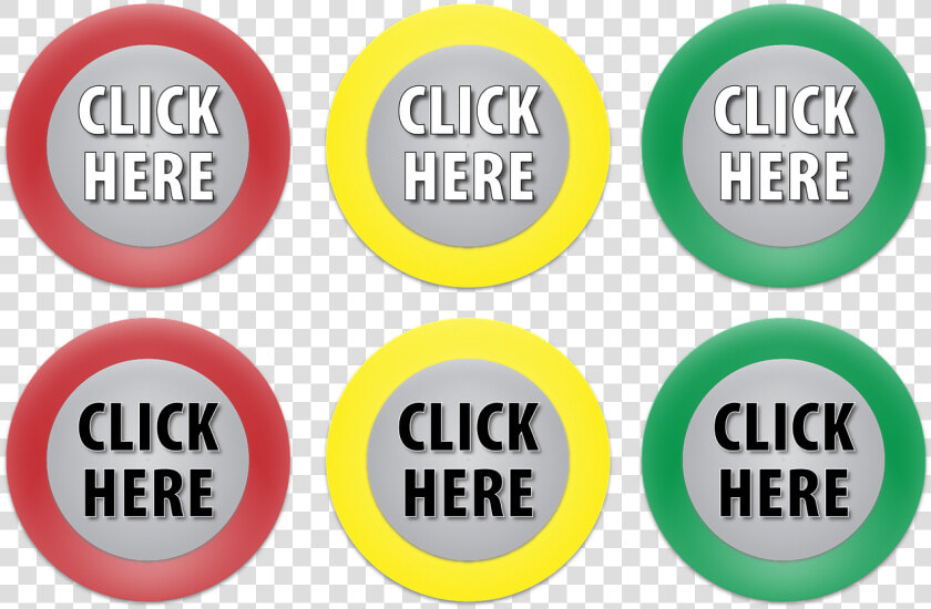 Click  Click Here  Stop  Go  Yield  Button  Icon  Web   Click Green Button Free Vector Png  Transparent PngTransparent PNG