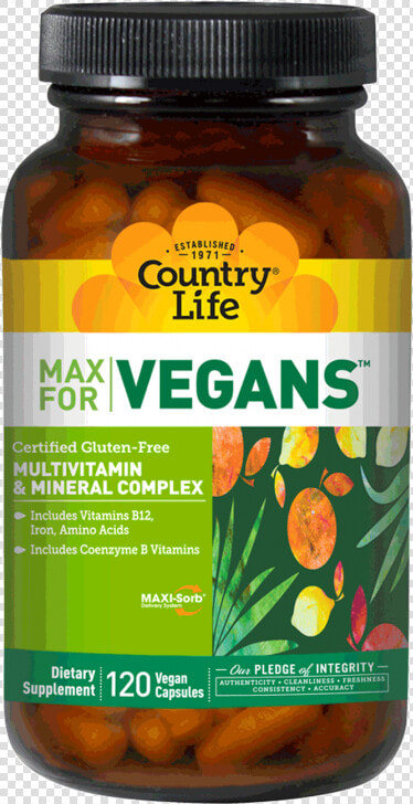 Country Life Max For Vegans  HD Png DownloadTransparent PNG