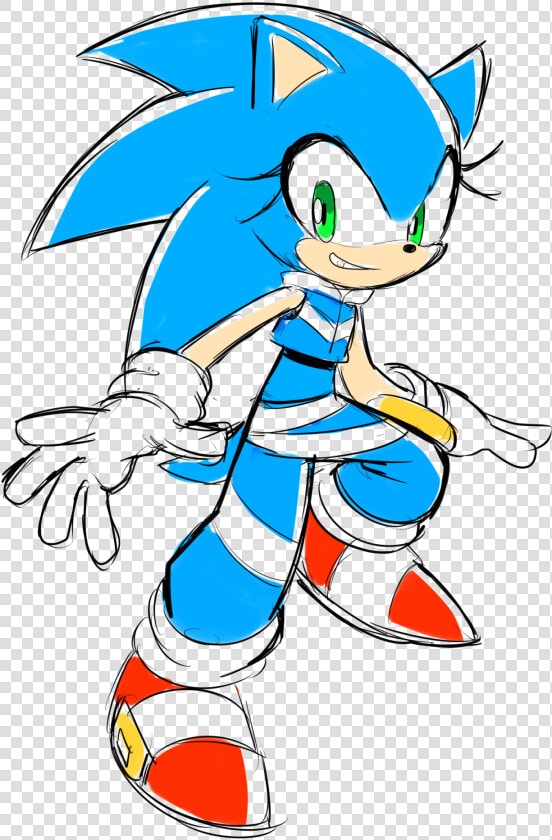 Sonic The Hedgehog Png Image Background   Sonic The Hedgehog Gender Bender Sonic  Transparent PngTransparent PNG