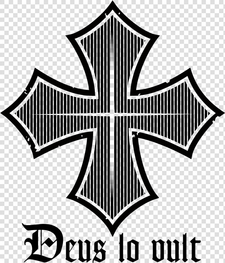 Deus Vult Templar Cross  HD Png DownloadTransparent PNG