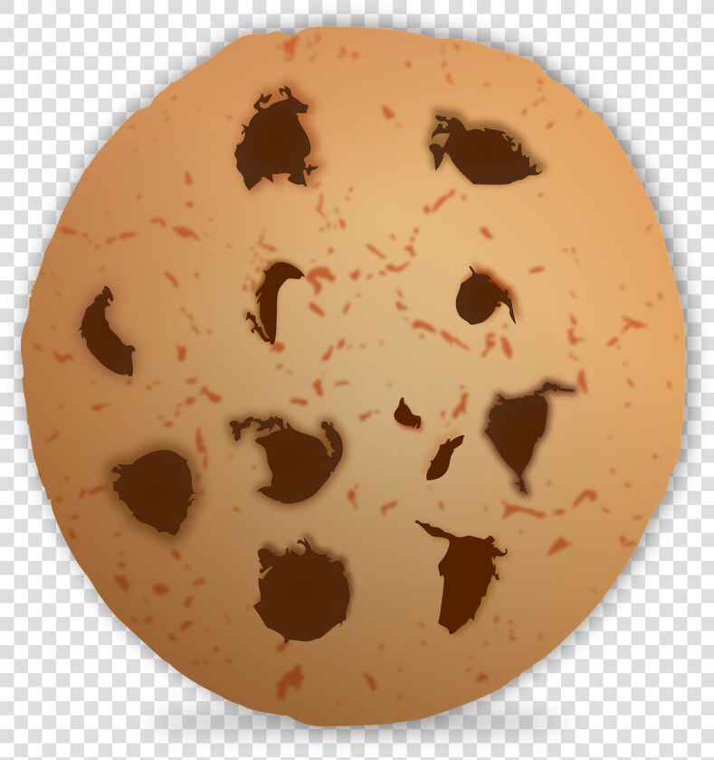 Snout circle chocolate Chip Cookie   Transparent Background Cookie Clipart  HD Png DownloadTransparent PNG