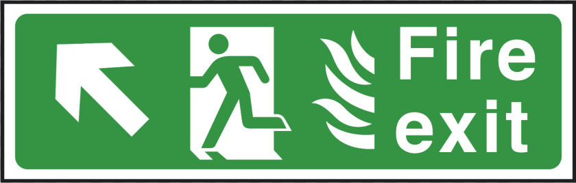 Arrow Up Left   Fire Emergency And Evacuation Plan  HD Png DownloadTransparent PNG